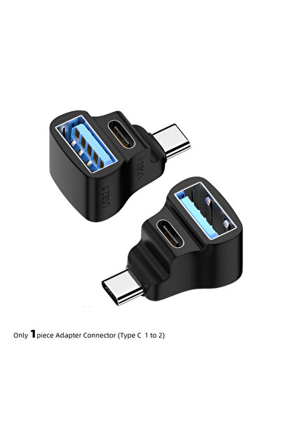 Choice PD100W 180 Degree U-shaped USB-C Adapter for Asus Rog Ally/NS Switch C...