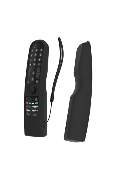 Choice Black Sikai Silicone Case for LG MR22GN/MR21GA/MR23GN/MR22GA/MR25GAOLED Smart TV Magic Remote Prote