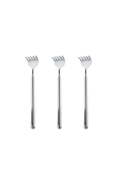 choice2 3PCS 1/2/3 PCS Extendable Back Scratcher Portable Telescopic Metal Ba...
