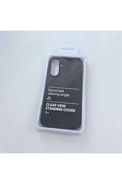 Samsung جراب لهاتف Galaxy A56 أسود من السيليكون السائل الناعم لهاتف Galaxy A56 5G A56 A5660