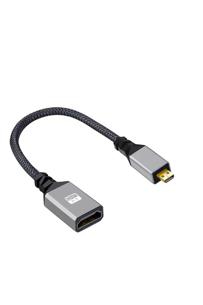 Choice محول HDMI صغير إلى HDMI، كابل ذكر إلى أنثى HDMI 2.0 4K@60Hz HDR 3D Dol...