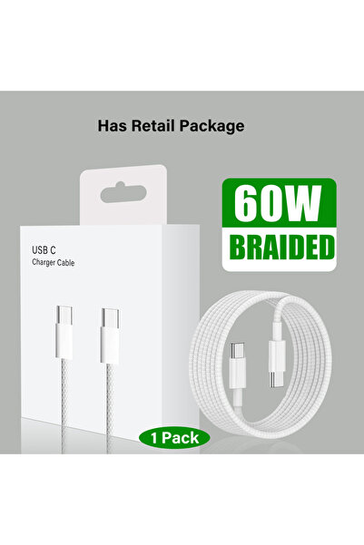 Choice كابل USB-C أصلي بطول مترين، عبوة واحدة، لأجهزة iPhone 16 و15 Pro، شاحن...