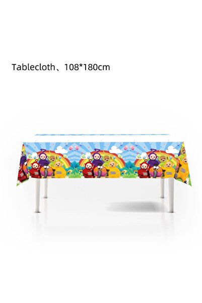 Miniso 1 قطعة مفرش طاولة تيليتابيز ديكور حفلات أعياد ميلاد الأطفال أدوات مائد...