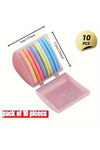 Choice مجموعة طباشير خياطة قماشية قابلة للمسح، 10 قطع، ألوان عشوائية | أداة تحديد أنماط الخياطة متعددة الألوان، قماش