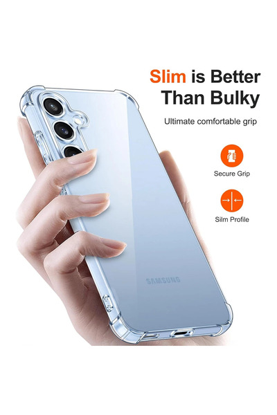 Choice Galaxy M52 5G Shockproof Silicone Soft Case For M55 M35 C55 F55 M15 F1...