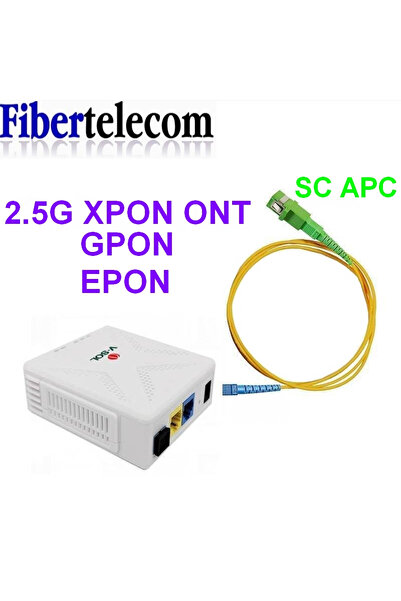 Choice 1set with apc VSOL 2.5Gb XPON ONU V2801RH/V2802RH EPON GPON ONU SC Connector pon module HGU PPPoE IP