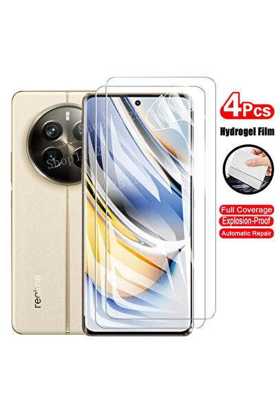 Choice18 4 قطع من واقي الشاشة الجل الناعم لهاتف 12 برو بلس 5G، متوافق مع هوات...