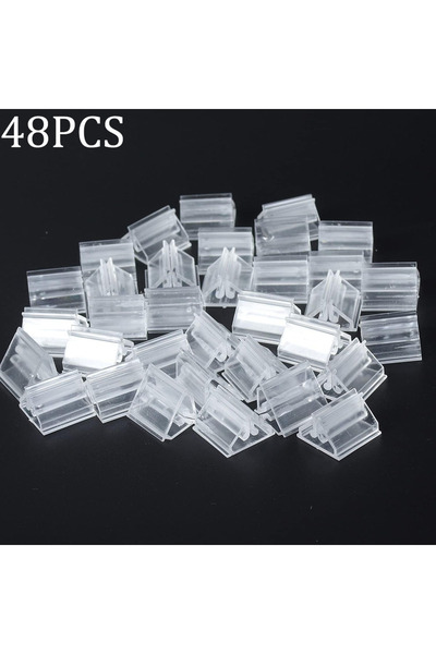 Choice 48 قطعة 24/48 قطعة حاملات بطاقات بلاستيكية شفافة حاملات بطاقات الألعاب...