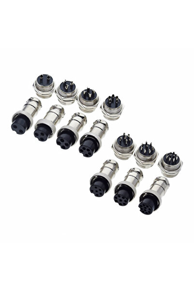 Choice مجموعة واحدة من قابس GX16 ثلاثي الأطراف، وقابس GX16 ثنائي/ثلاثي/رباعي/...