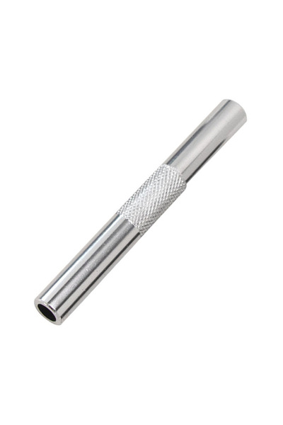 Choice3 1pcs silver Metal Straw Cool Gadget for Men Aluminium Alloy Tube Port...