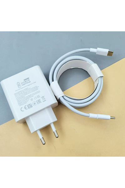 Choice كابل الاتحاد الأوروبي و2 متر شاحن Honor Magic 7 Pro 100 واط بمنفذ USB ...