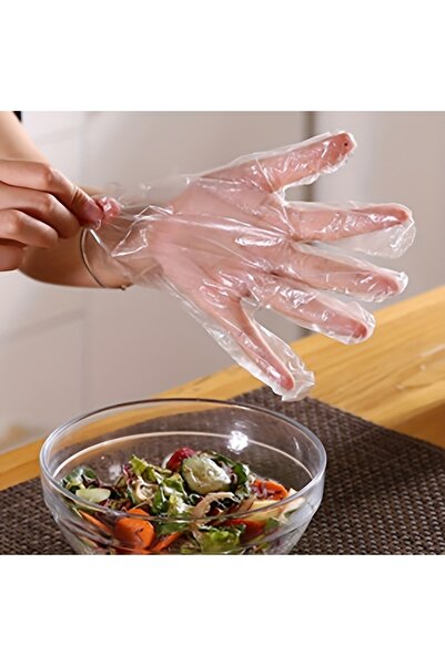 Choice 100 قطعة 100/200/500 قطعة قفازات بلاستيكية للاستخدام مرة واحدة من البو...