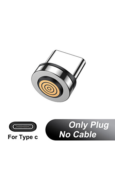 Choice كابل شحن سريع مغناطيسي من النوع C بطول 2 متر، مزود بقابس من النوع C ذي...