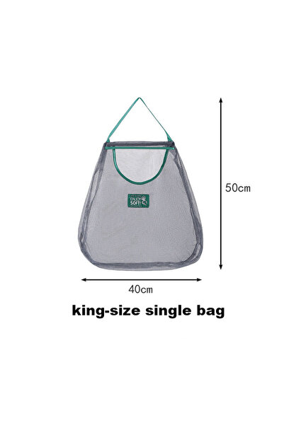Choice king-size single bag Reusable Storage Bags Kitchen Hanging Mesh Bag Ho...