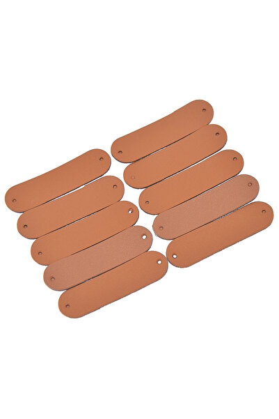 Choice 50PCS Vintage Blank Leather Labels For Handmade Sewing Crafts Clothes Bags Shoes Accessories Supp...