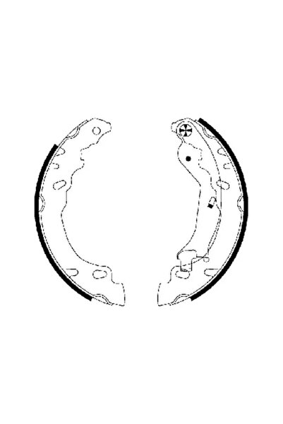 Krieger Set Saboti Frana Fiat 500/Panda Ford Ka