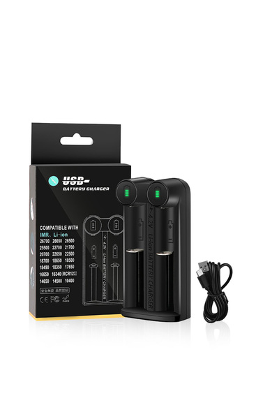 Choice شاحن بطارية C2 PowerKAN C2، مناسب لشاحن محمول ببطارية ليثيوم 3.7 فولت،...