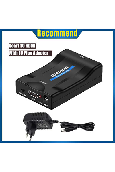 Choice مع قابس الاتحاد الأوروبي، محول صوت وفيديو 1080 بكسل متوافق مع منفذ SCA...