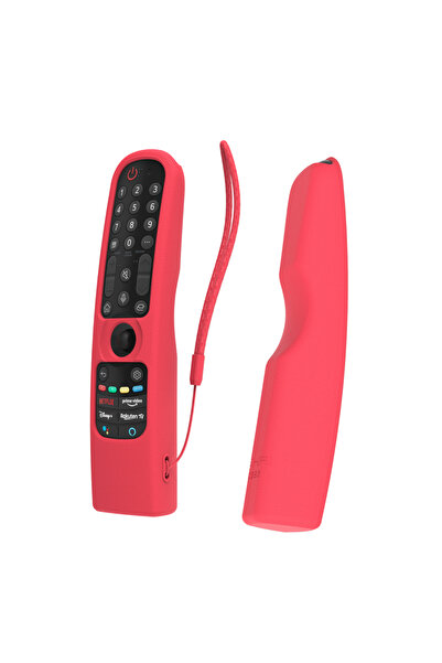 Choice Red Sikai Silicone Case for LG MR22GN/MR21GA/MR23GN/MR22GA/MR25GAOLED Smart TV Magic Remote Protect