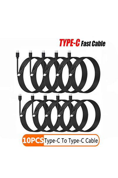 Choice كابل شحن سريع من النوع C إلى النوع C PD، أسود اللون، بطول متر واحد، 10...