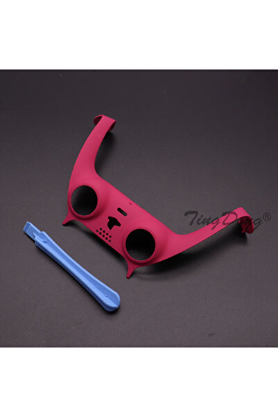 TingDong شريط زخرفي N32 كروم/مجمد لمقبض لوحة الألعاب لجهاز تحكم PS5 غطاء مقبض...