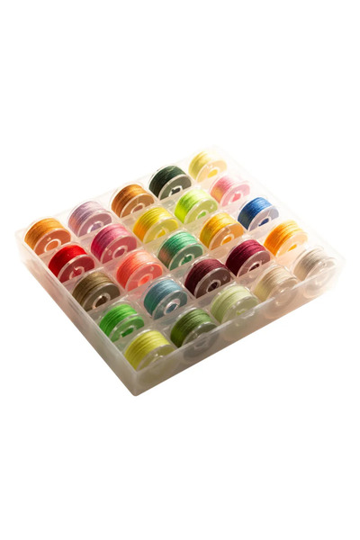 Choice خيوط خياطة وتطريز يدوية 25 لونًا 9/25/36 لونًا من البوليستر لخياطة منز...