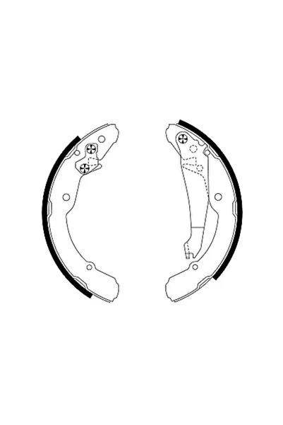 Krieger Set Saboti Frana Byd G3 Limuzina Skoda Octavia 1/Roomster 1995-2022