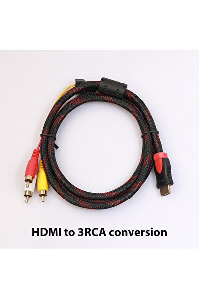 Choice 1.5m HDMI to 3RCA Cable 1.5m HDMI to Color Difference Cable HDMI to AV HD Cable