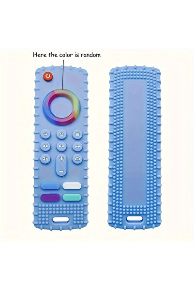 Choice Blue 1Pc Chew Dog Teething Toy Silicone Remote Control for Puppies-Multi-Color Options Available,Sil