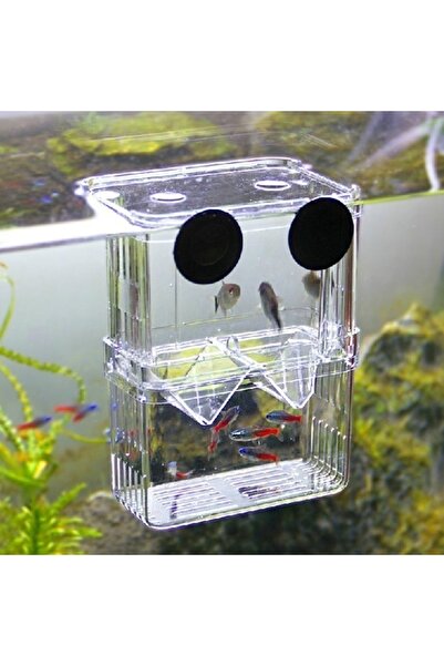 Choice 10x13x7cm C Multifunctional Fish Aquarium High Clear Fish Breeding Isolation Box Aquarium Breeder Fi