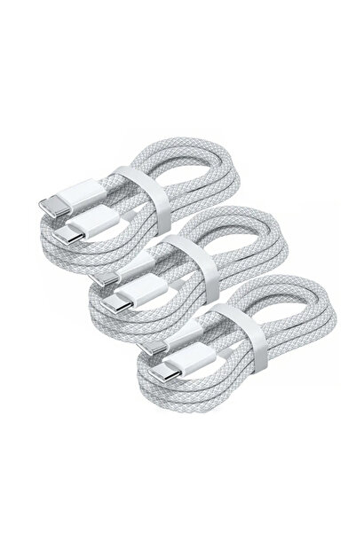 Choice 3 قطع 1 متر NNBILI 3 قطع كابل USB C إلى كابل شاحن USB C 100 واط سريع ا...