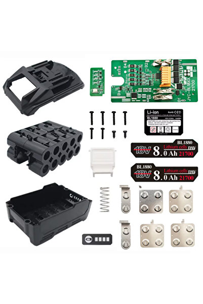 Choice BOXPCBA BL1880 For MAKITA 18V Li-ion Battery Case BMS PCBA Balance Charging 10X21700 Circuit Board S
