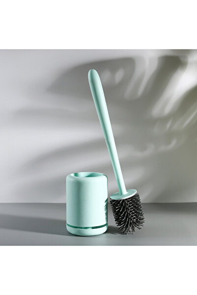 Choice فرشاة مرحاض WIKHOSTAR من السيليكون الأزرق، فرشاة تنظيف سريعة الجفاف، م...