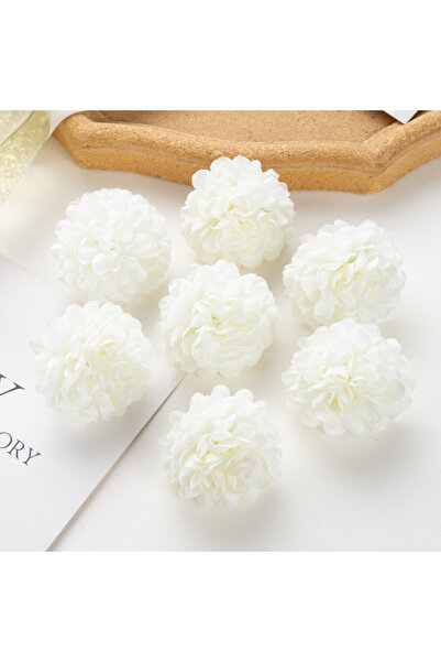 Choice 50 قطعة من زهور الكوبية الاصطناعية الملونة لحفلات الزفاف والحديقة وديك...