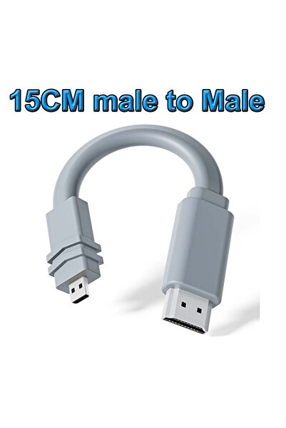Choice كابل محول ذكر إلى ذكر 15 سم كابل Micro HDMI إلى HDMI 4K 60 هرتز محول H...