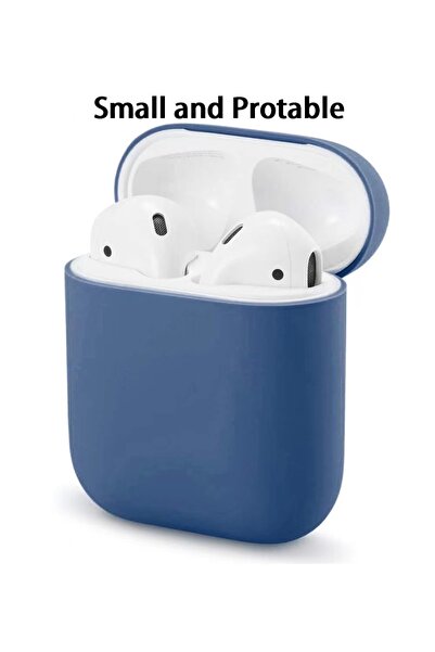 Choice airpods blue Soft Silicone Anti-fall Cases For Earphone Airpods 1st 2n...
