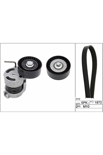 FAG Set Curea Transmisie Cu Caneluri Bmw 1/3/5