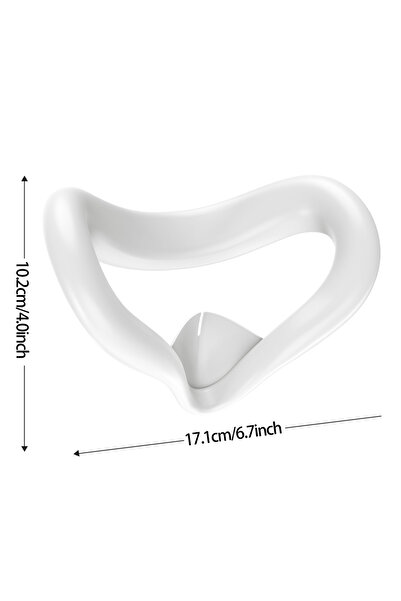 Choice لـ Quest 3S أبيض لـ Meta Quest 2/Oculus Quest 3/Quest 3S جراب بديل للو...