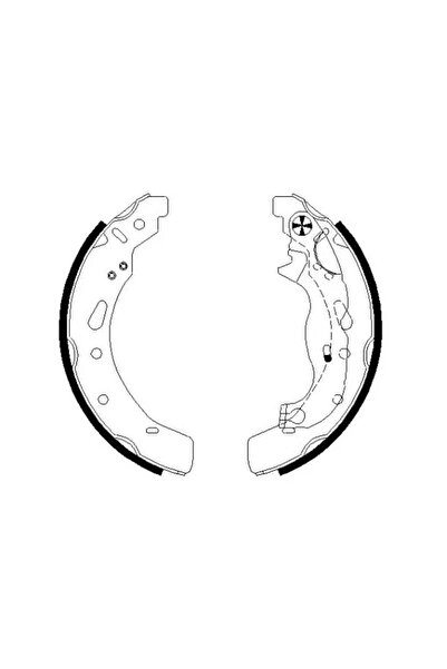 TEXTAR Set Saboti Frana Ford (Changan) Fiesta Ford Asia & Oceania Fiesta Limu...