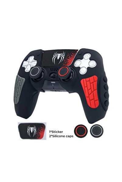 Choice غطاء حماية من السيليكون مضاد للانزلاق لجهاز تحكم PS5 من Spider متوافق مع وحدة تحكم PS5 مع