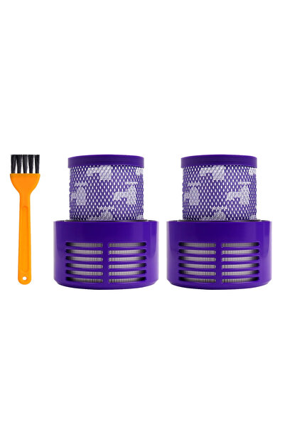 Choice 2pcs with brush HEPA Filter For Dyson V10 SV12 Robot Vaccum Cleaner Wa...
