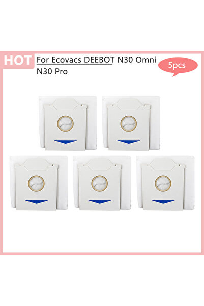Choice 5pcs Replacements For Ecovacs Deebot N30 Omni/N30 Pro Omni Spare Parts Trash Bag Home Accessories Ro