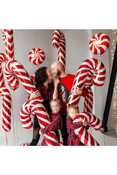 Choice 85x40cm 5pcs 5pcs Big Christmas Candy Cane Stick Balloons Outdoor Cand...