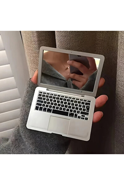 Choice كمبيوتر صغير إبداعي فضي، مرآة صغيرة، كمبيوتر محمول، تصميم محمول، مرآة ...