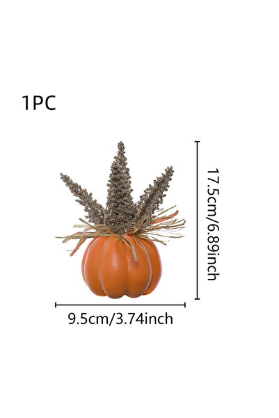 Choice قطعة واحدة 77023chengseqianhese قطعة واحدة من زينة اليقطين، خرز رغوي تقليدي من عشب لافيت، حصاد الهالوين