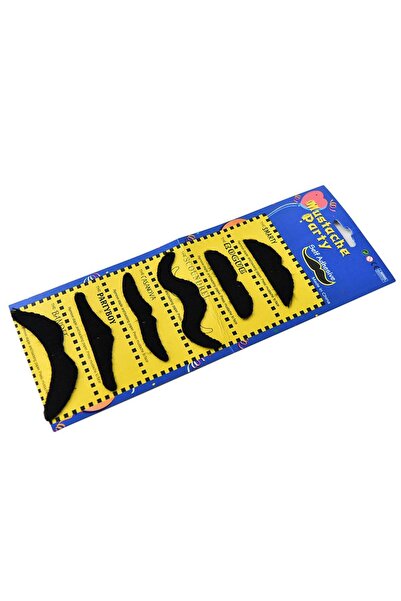 Choice كما في الصورة، مجموعة من 6 قطع من لحية وشارب وهمية مضحكة لحفلات الهالوين وحفلات التنكرية وشارب وهمية