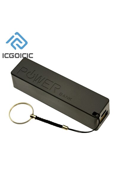 ICGOICIC 1PCS USB Power Bank Case Kit 18650 Battery Charger Module DIY Box Shell With Cable For Arduino Proje