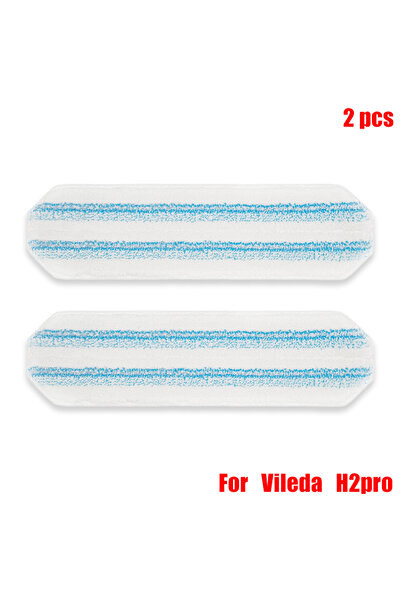 Choice قطعتان من ممسحة Vileda H2pro الروبوتية للمكنسة الكهربائية المسطحة، قطع...