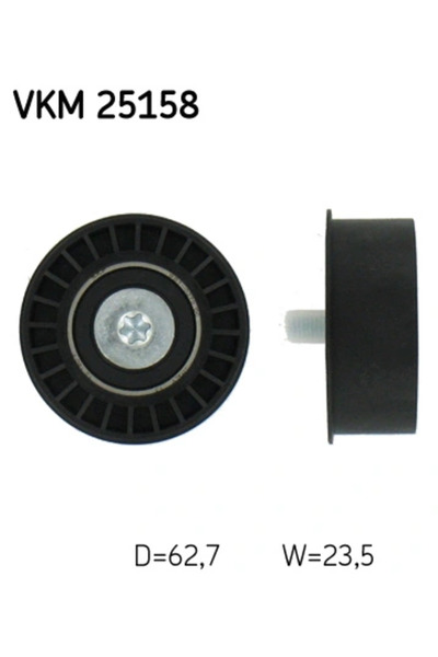 SKF Timing Belt Guide Pulley Opel Astra F/Astra G/Corsa B Vauxhall Astra Model