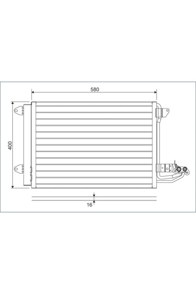 VALEO Condensator Climatizare Audi A3/Tt Seat Leon